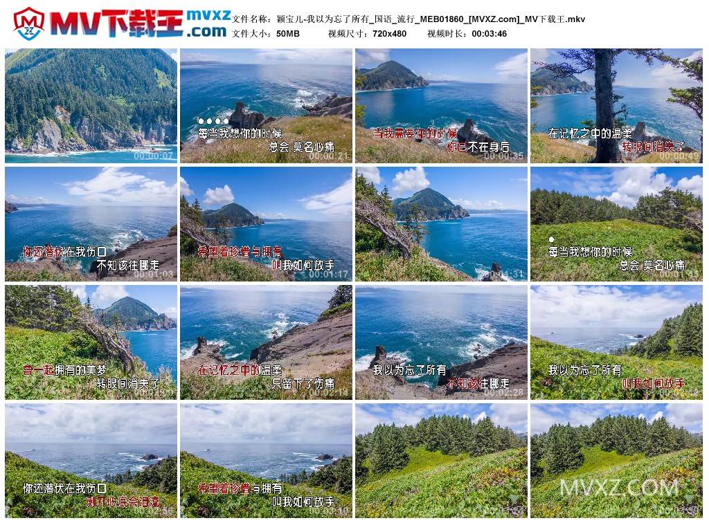 颖宝儿-我以为忘了所有_国语_流行_MEB01860